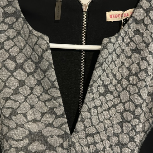 Rebecca Taylor NWT snakeskin print mini dress size 0 - Picture 2 of 7